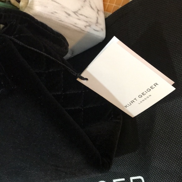 Kurt Geiger London Mini Brixton Shoulder Bag In Charcoal - - Picture 15 of 17